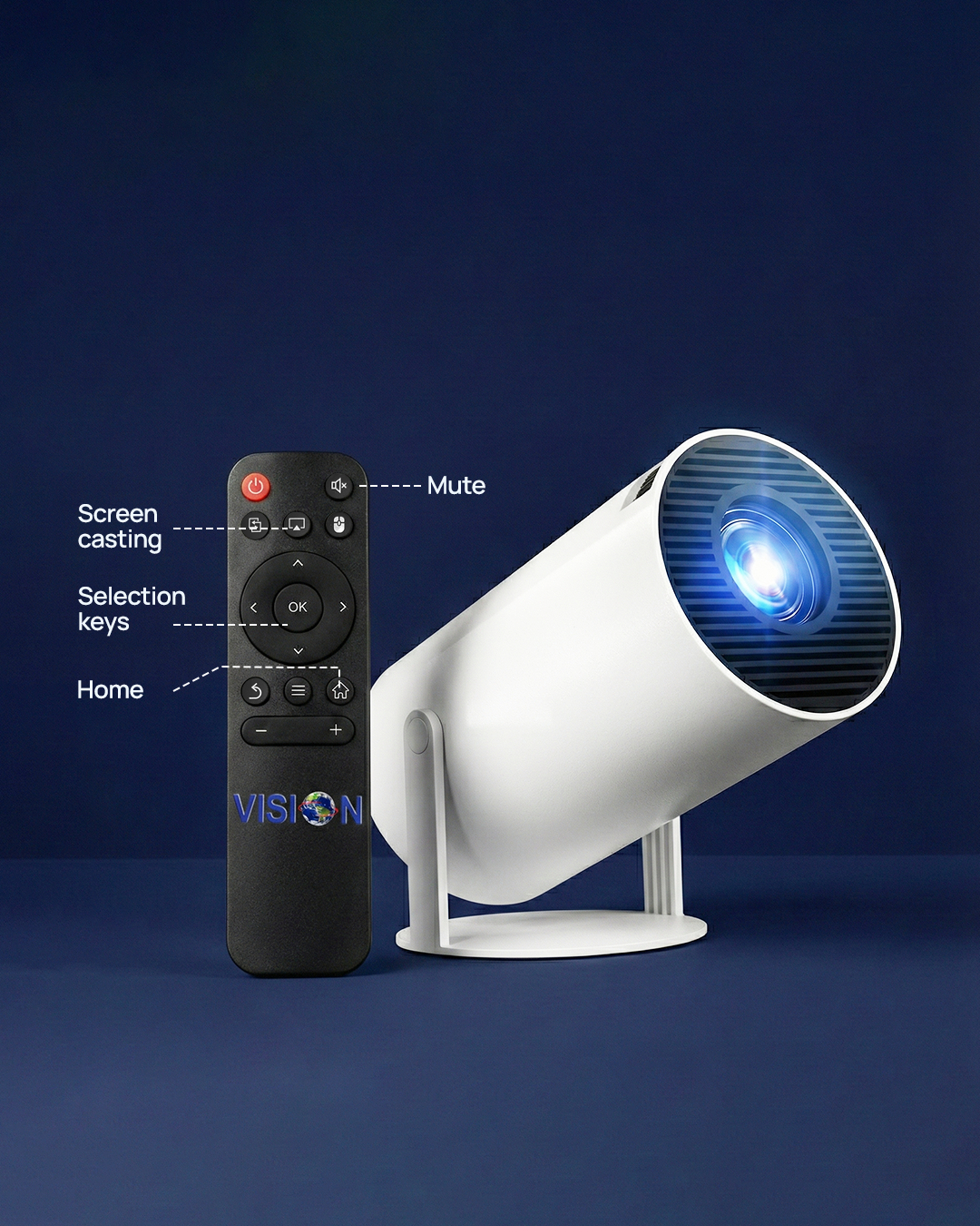 Vision VP-101 Portable Multimedia Projector