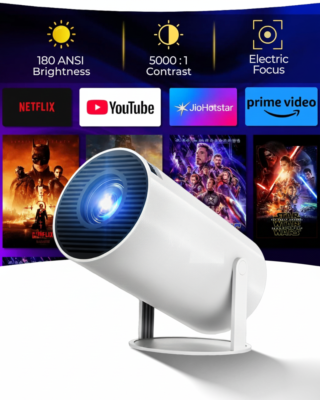 Vision VP-101 Portable Multimedia Projector