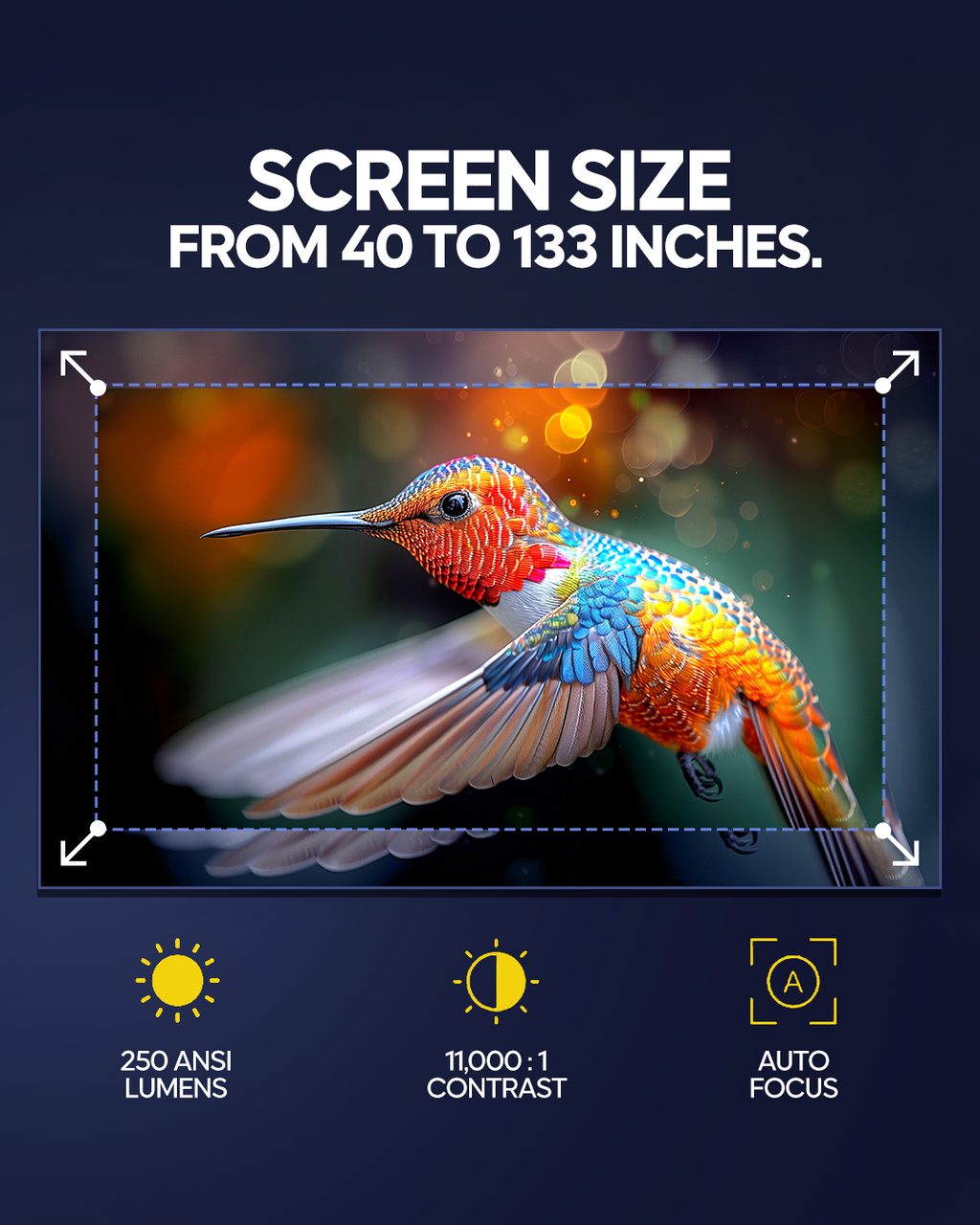 Vision VP - 260 Portable Multimedia Projector