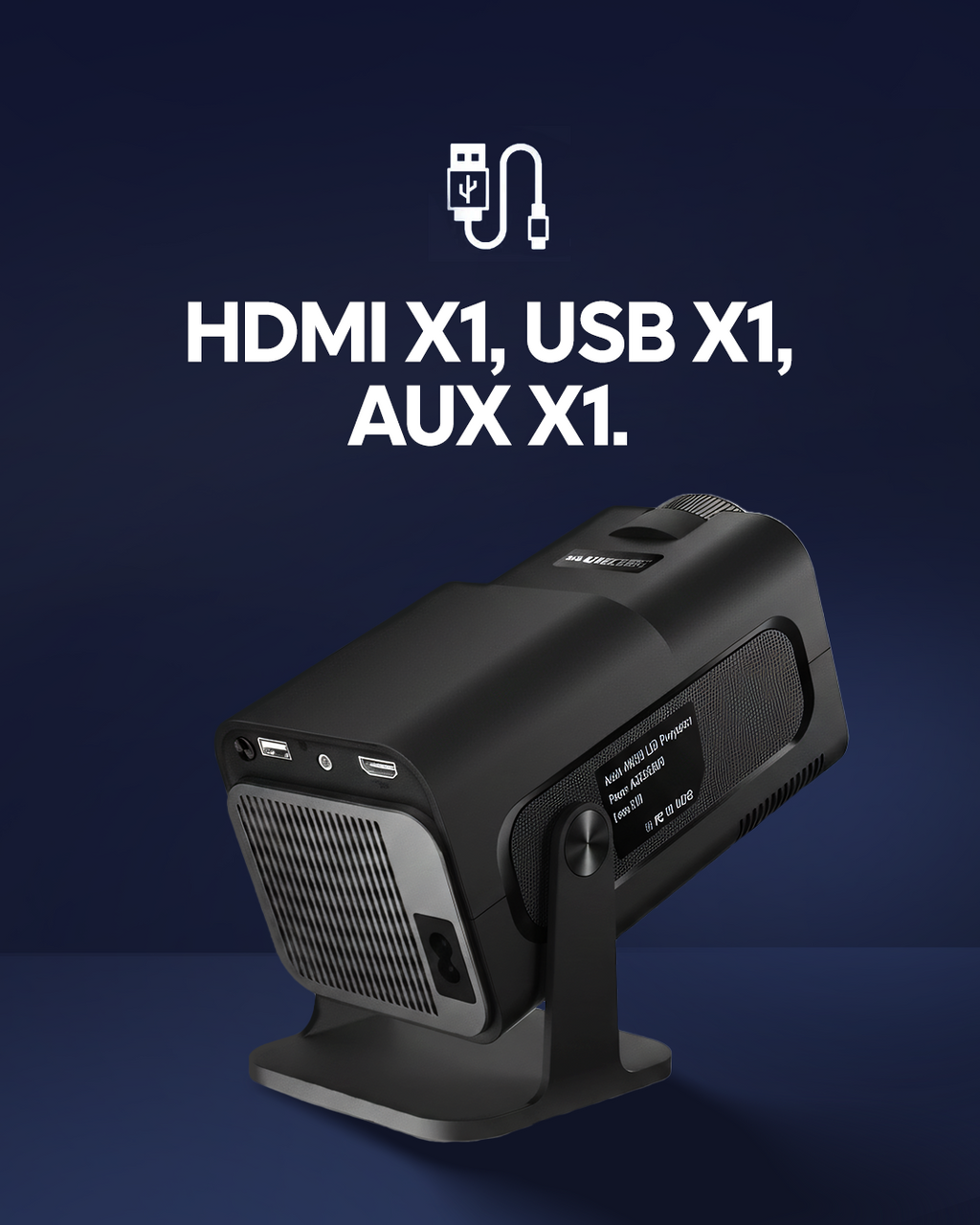 Vision VP-201 Portable Multimedia Projector