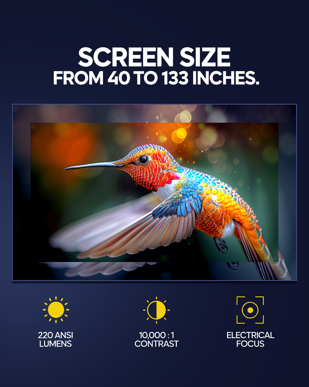 Vision VP-201 Portable Multimedia Projector