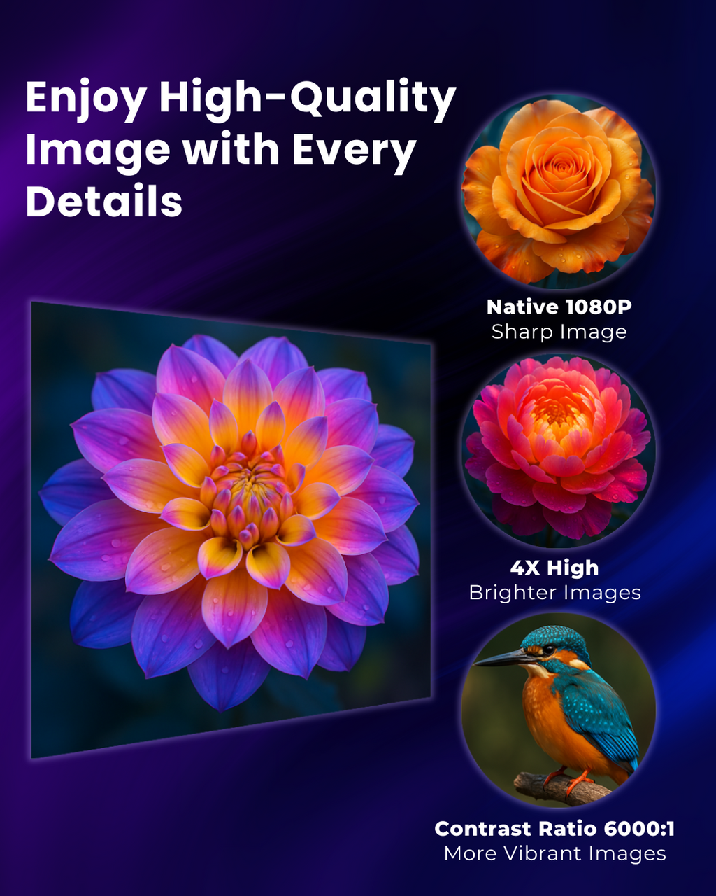 VP - 510(P) Multimedia Android Projector