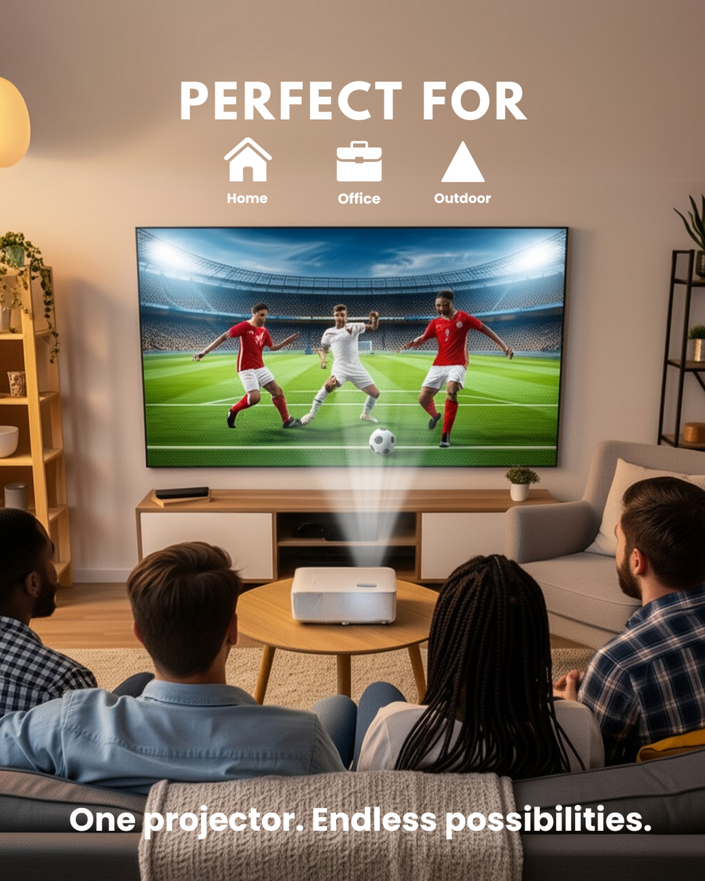 VP - 611 Multimedia Android Projector