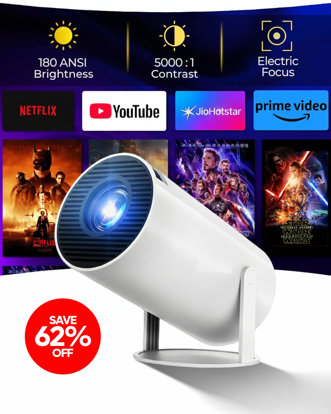 Vision VP-101 Portable Multimedia Projector