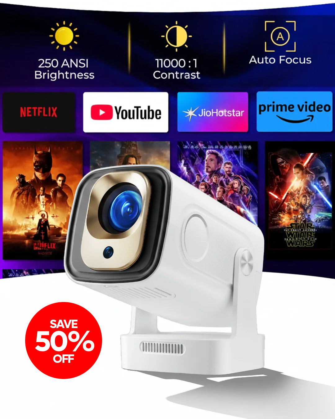 Vision VP - 260 Portable Multimedia Projector