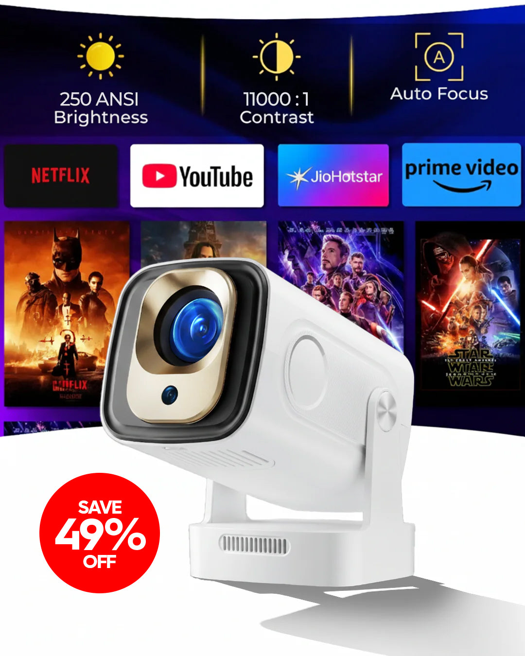 Vision VP - 260 Portable Multimedia Projector