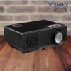 VISION-606 BLACK LED PROJECTOR